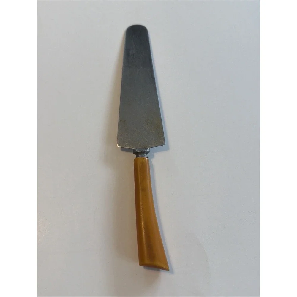 Vtg Bakelite Utensil Cake Pie Server Advertising Clusiau Motor Sale Ford Mercury
